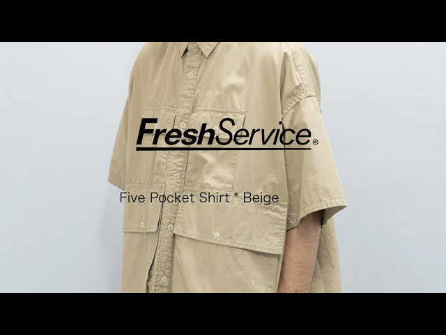 FreshService five pocket shirt 【公式通販】