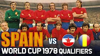 SPAIN 🇪🇸 World Cup 1978 Qualification All Matches Highlights | Road to Argentina