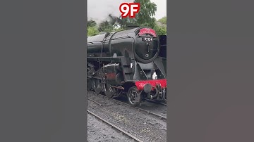 9F heads out of Grosmont #locomotive #steamengine #steamloco #steamlocomotive #steamtrain #trains