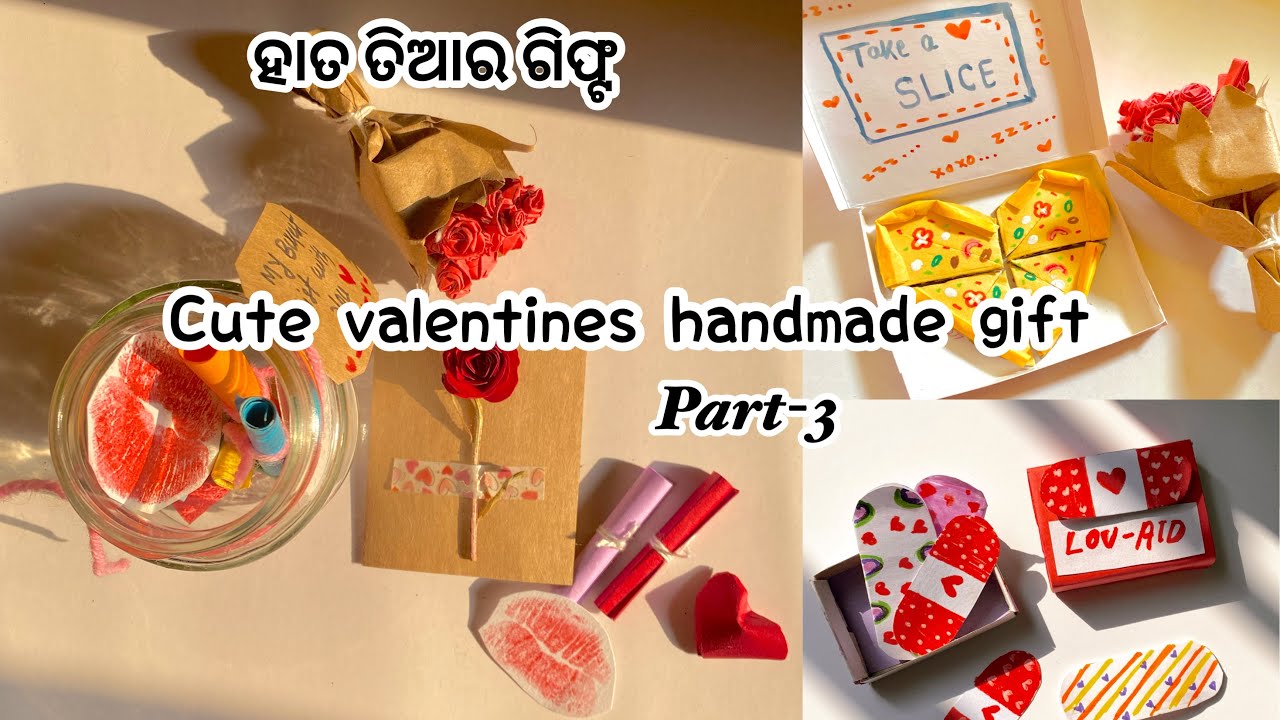 Last minute diy Valentine gift ideas cute handmade gift for him