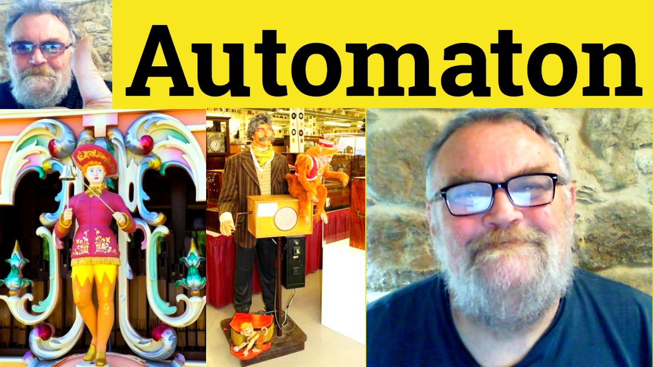 😎 Automaton Meaning - Automaton Defined - Automaton Definition ...
