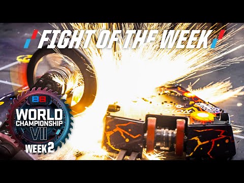 Battlebots Fight Of The Week: Emulsifier Vs Fusion - From World Championship Vii