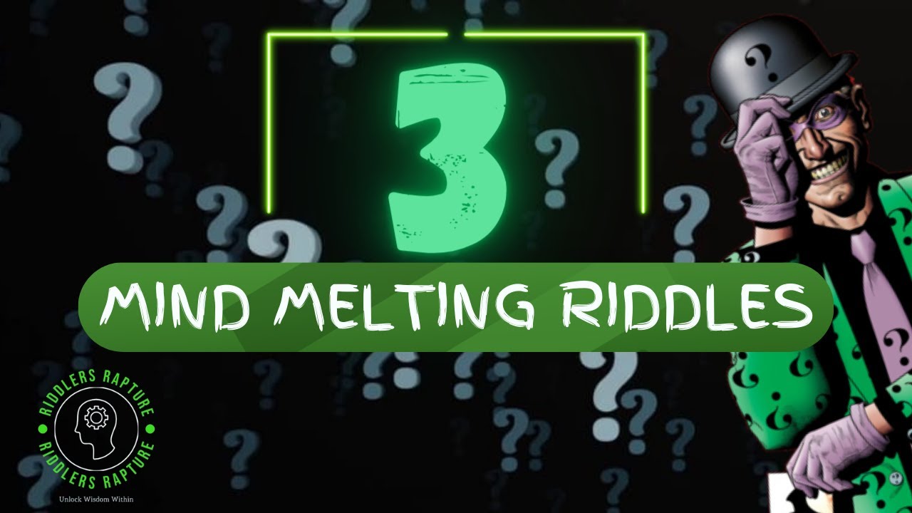 Riddles | English Riddles | Unlock Your Brilliance ..... 3 Riddles That ...