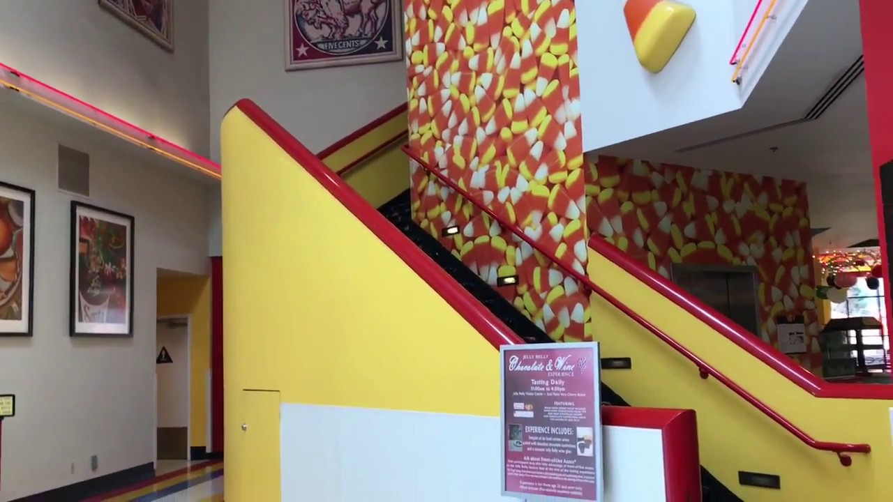 Jelly Belly Beans Factory Store Fairfield CA YouTube