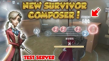 #1 New Survivor "Composer" Frederick Kreiburg! | Identity V | 第五人格 | アイデンティティV | Composer