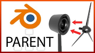How To Parent And Unparent Objects In Blender - Export To Unity To See The Results