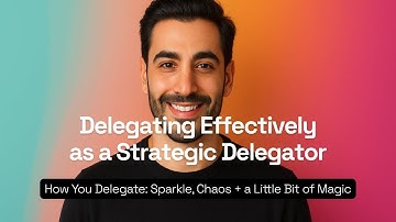 Delegate Like a Visionary 💡 How Strategic Leaders Get More Done Without Micromanaging