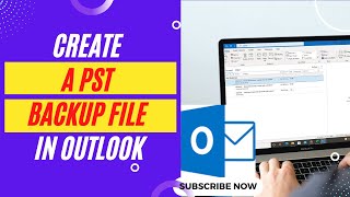 How to Create a PST Backup File in Outlook screenshot 3