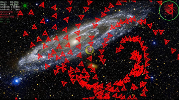 AsteroidsPrototype XNA random Swirl when testing AI