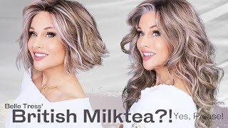 Belle Tress BRITISH MILKTEA on 2 WIGS! | BLONDE or BRUNETTE? | WORKS BEST with THIS SKIN TONE?!