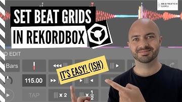 How to Set the Beat Grid on Rekordbox