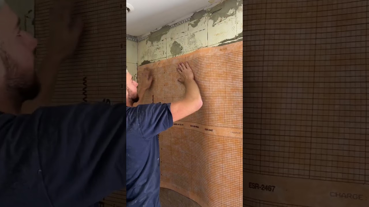 Réaliser l'étanchéité de votre douche avec Schlüter-KERDI