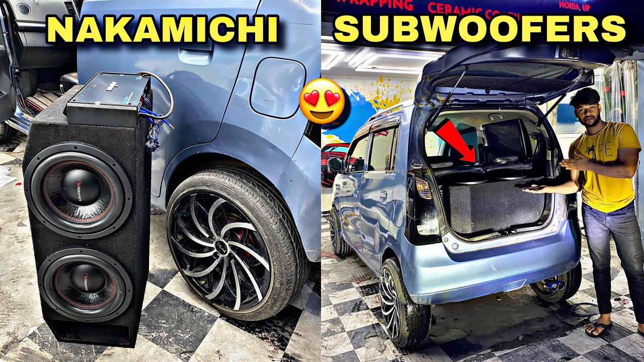 Finally Nakamichi Subwoofers Install Kara Hi Liye🔥 Car Music System