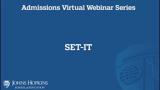 SET-IT Information Session