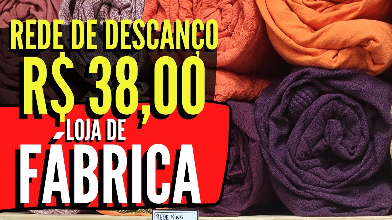 🔴 REDES POR R$38,00 LOJA DE FÁBRICA DIRETO DE PERNAMBUCO