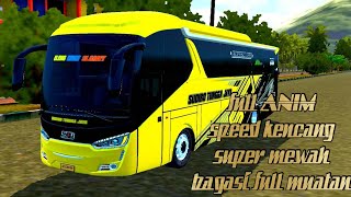 MOD SR2 HD SPEED PALING KENCANG || MOD BUSSID TERBARU