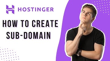How To Create Subdomain In Hostinger | Skill With Sarfraj | Wordepress Install In Subdomain