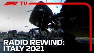 Hamilton and Verstappen Clash At Monza | Radio Rewind | 2021 Italian Grand Prix