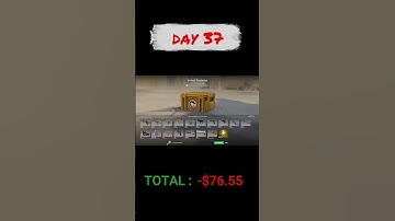 DAY 37 of opening a CS2 case until we hit a GOLD #csgo #cs2 #caseopening #ohnepixelbest #gold