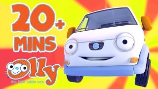 Olly The Little White Van - Bazza Is In Big Trouble 20 Minutes With Olly