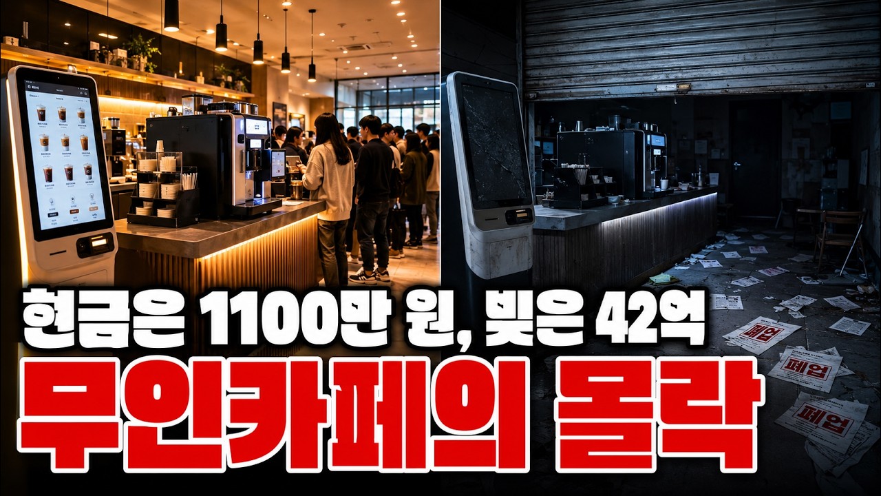 직접 만들면 쌀 줄 알았는데… 잘나가던 무인카페 1위가 무너진 진짜 이유