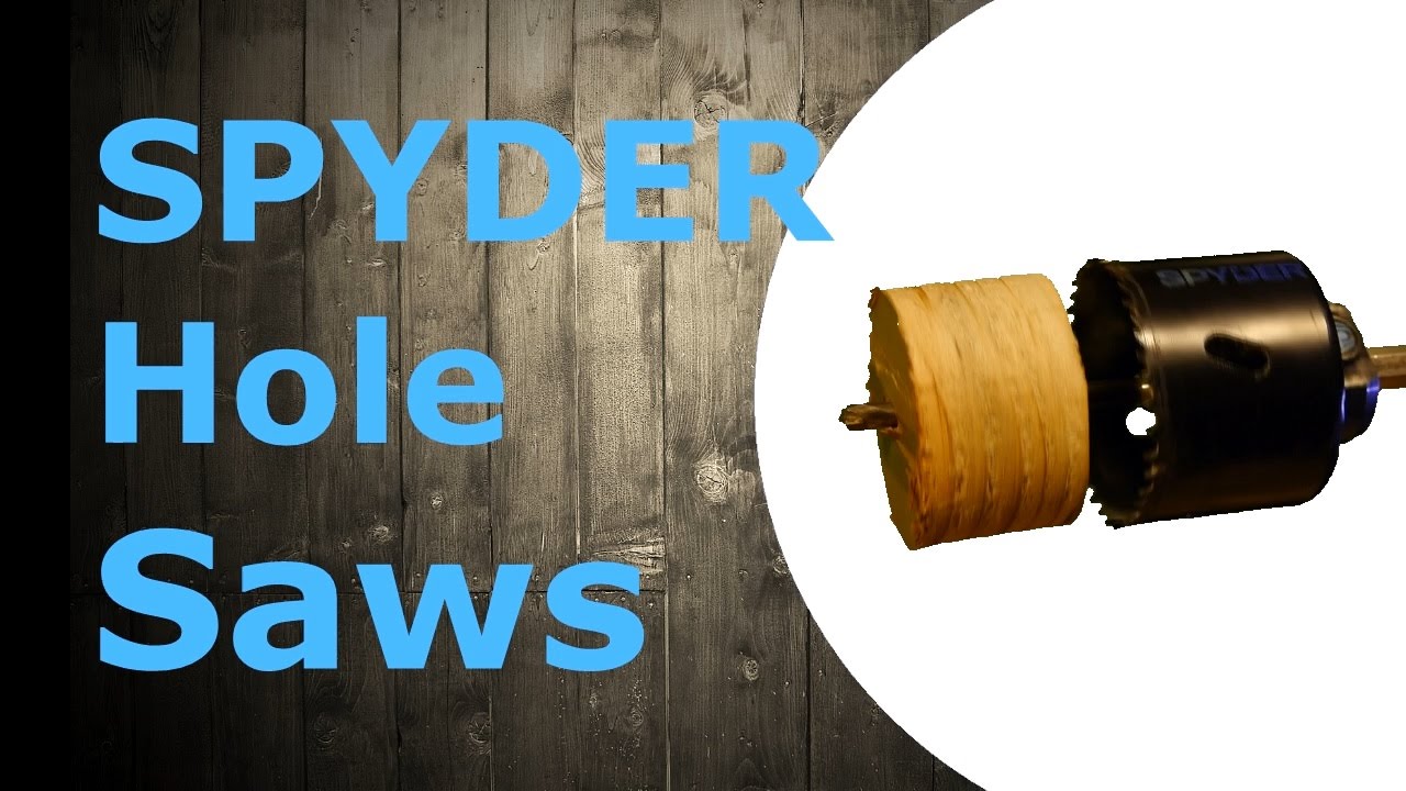 Spyder Hole Saws With Rapid Core Eject 