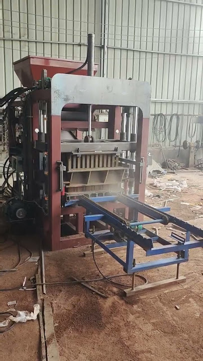 concrete hollow brick production line Hydraulic automatic fiji construction bricks making machine
