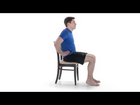 Seated hip flexion Seated hip flexion