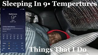 Living In A Minivan | Winter Advisory | Sleeping In 9 Degree Temperatures