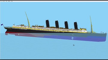Floating Sandbox/Sinking of RMS Lusitania