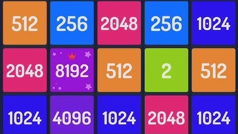 Merge Block 2048 | Mobile Game | GamePlay | Satisfying game ios android game Relaxing game #51