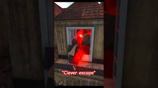 Escaping the killer through the roof