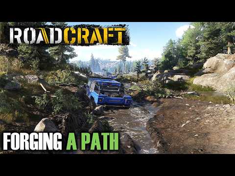 Into the Northern Wilderness of Sunken in ROADCRAFT - Hard Mode Progress