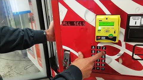 How to set price and load change on Dixie Narco bottle drop DN02009580