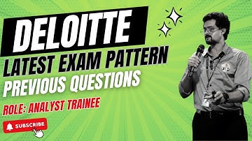 Deloitte Latest Exam Pattern || @Frontlinesmedia