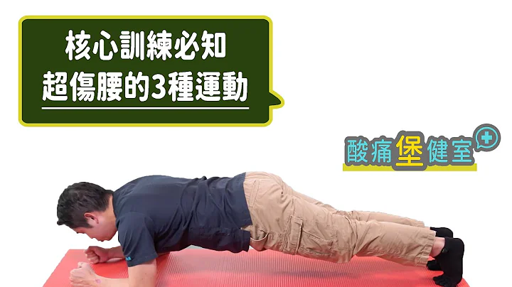 训练核心肌群 错误动作超伤腰！ 复健科医师 正确示范 桥式 死虫式 狗鸟式 棒式 【 酸痛堡健室 】 侯钟堡医师 - 天天要闻