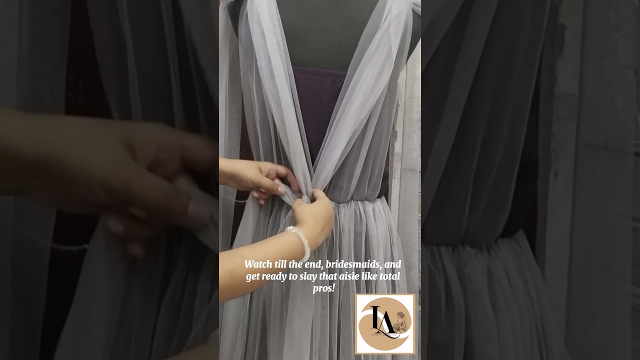 DIY 4-Strap Ruffle Tulle Dress | Step-by-Step Tutorial for Beginners