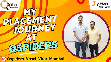 Student Placement Success Story by QSpiders Vasai-Virar-Mumbai.