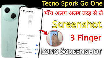 How To Take Screenshot In Tecno Spark Go 1 || Tecno Spark Go 1 Main Screenshot Kaise Le Screenshot