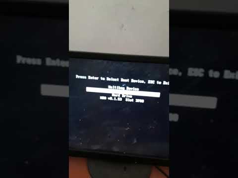 how to boot from USB hp CPU DC7600