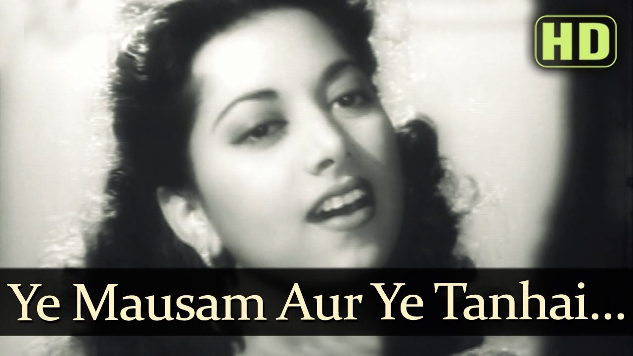 Yeh Mausam Aur Yeh Tanhai Hd Dastan 1950 Songs Raj Kapoor