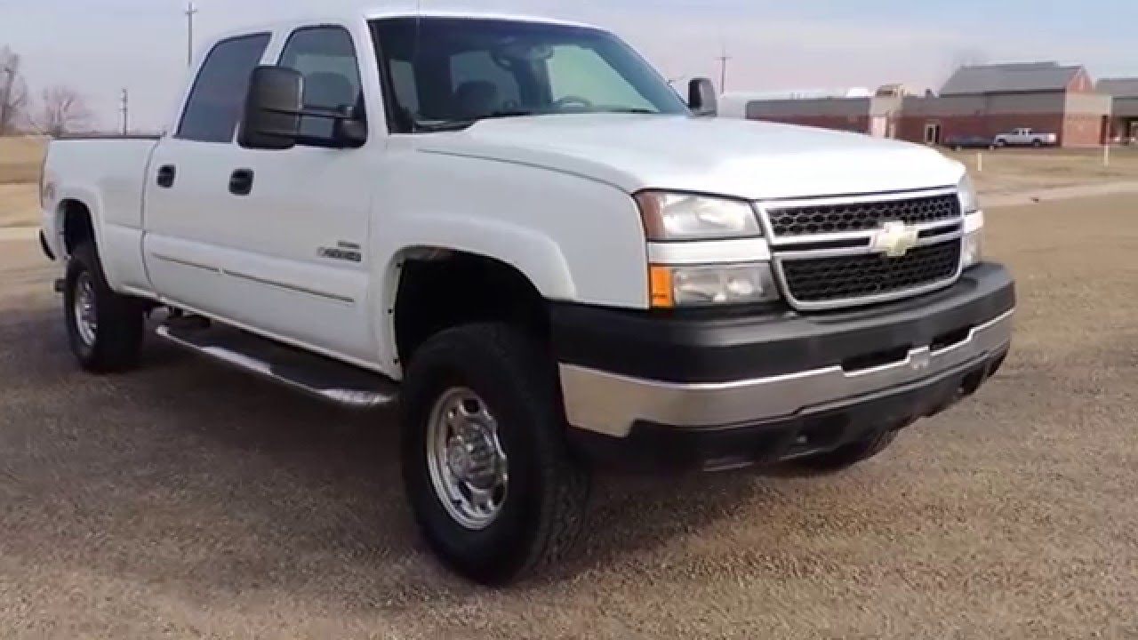 2006 Chevy Silverado 2500HD _ Crew Cab Duramax LBZ _ Stock 0496 - YouTube