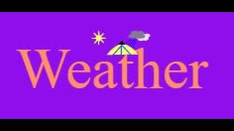 Cs50 2021 Final Project Weather app