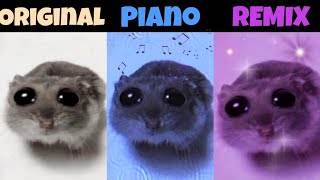 Sad Hamster Original vs Piano vs Remix Version