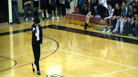 Jerry Stanley Moonwalks spirit into Lakota East!