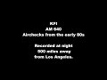 Kfi am 640 airchecks 1 from the early 80s