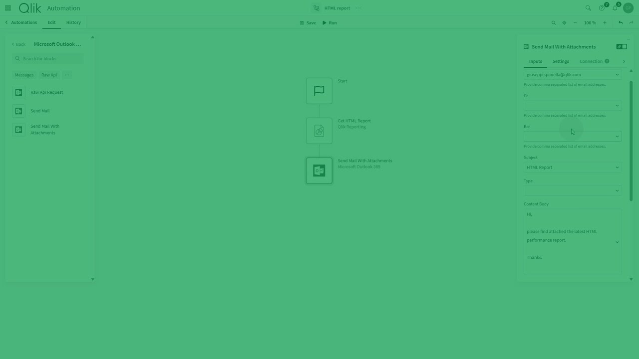 Generating HTML reports and send them as email attachment using ...