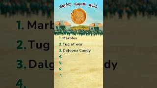 Squid Game Quiz Can You Guess This Squid Game Challenges?