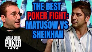 Mike Matusow vs Shawn Sheikhan Epic Fight at World Series of Poker