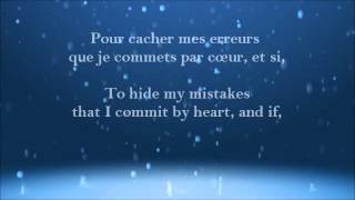 Patrick Fiori - Plus je pense à toi lyrics+English sub